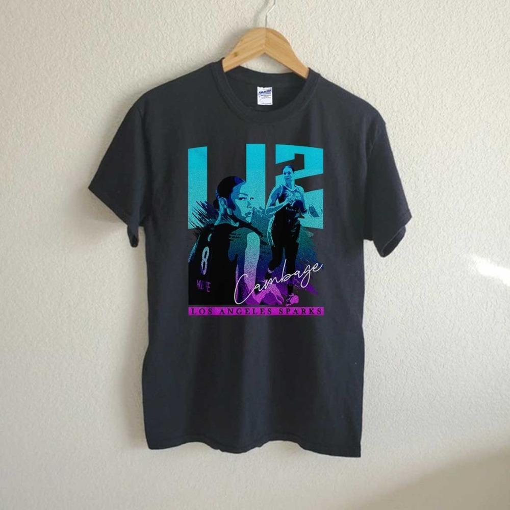 Liz Cambage Unisex Black T-Shirt, Graphics Unisex Retro T-Shirt